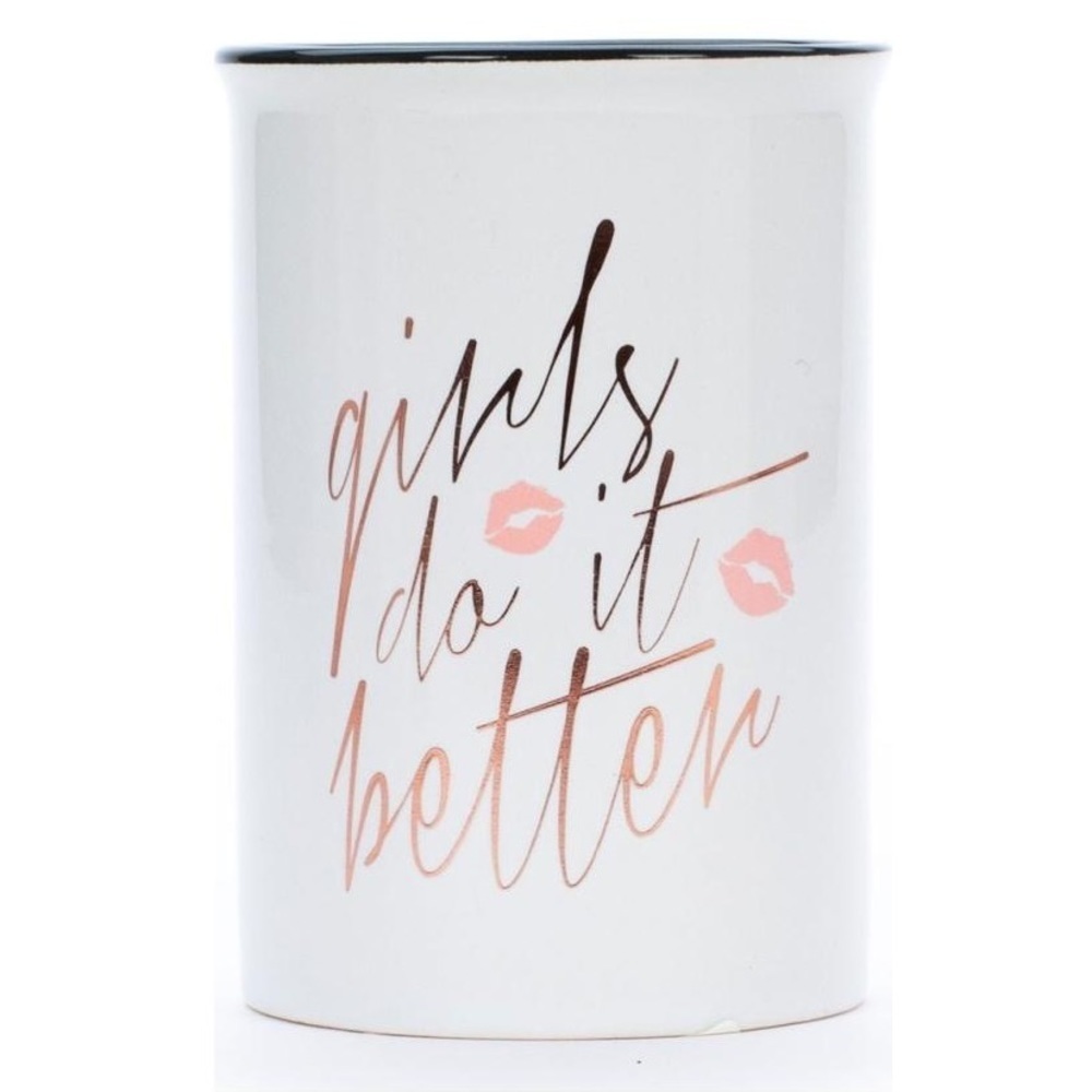 TRI-COASTAL DESIGN Makeup Brush Ceramic Holder